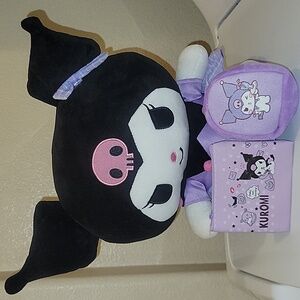 Kuromi Plush Toy with Accessories